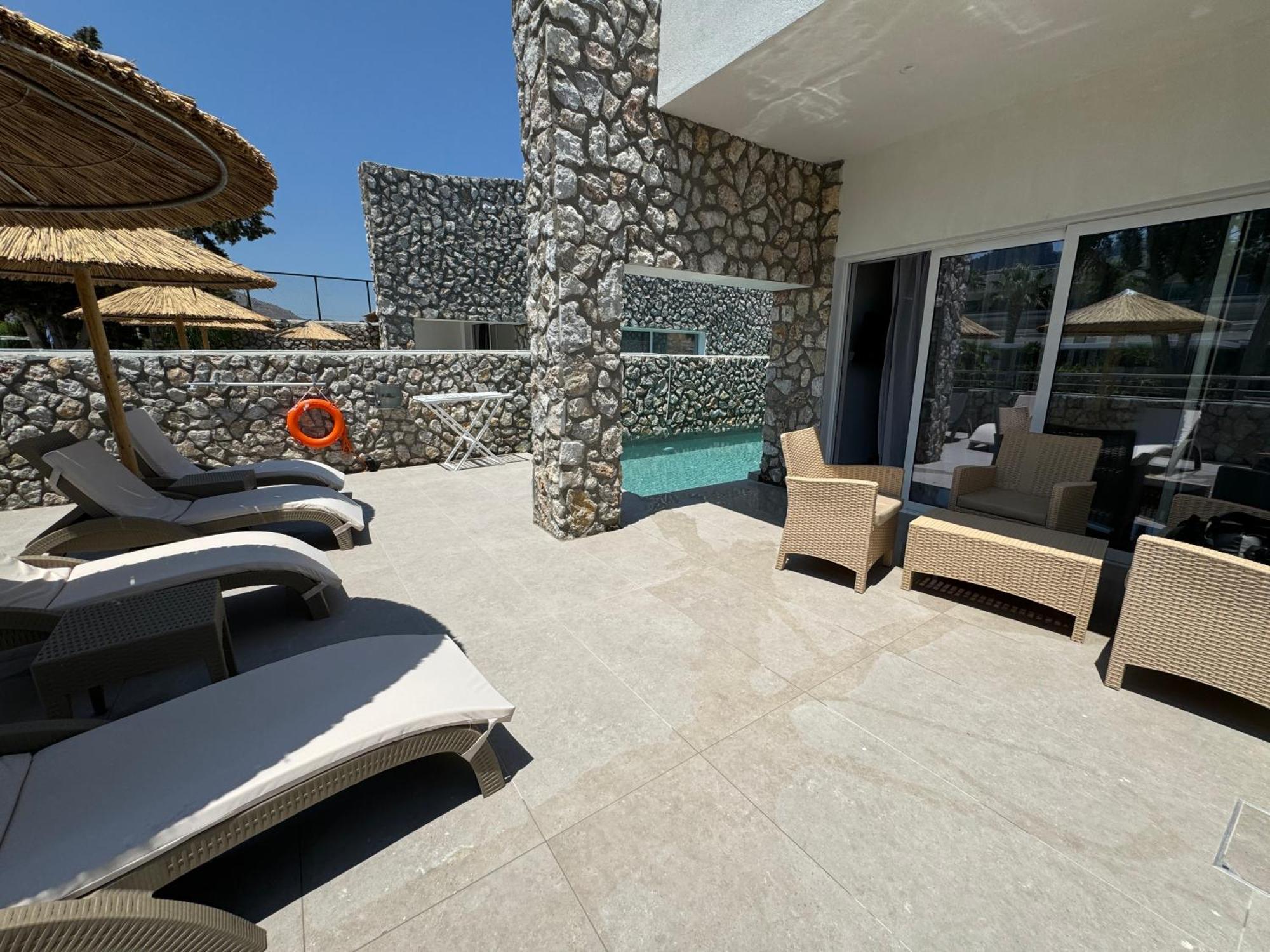 Delfinia Resort Kolymbia Dış mekan fotoğraf