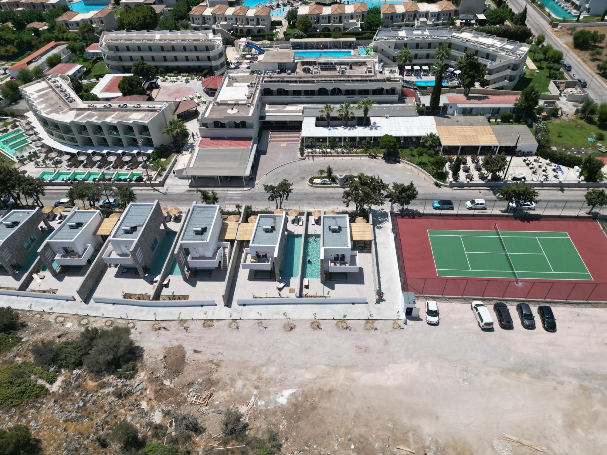 Delfinia Resort Kolymbia Dış mekan fotoğraf