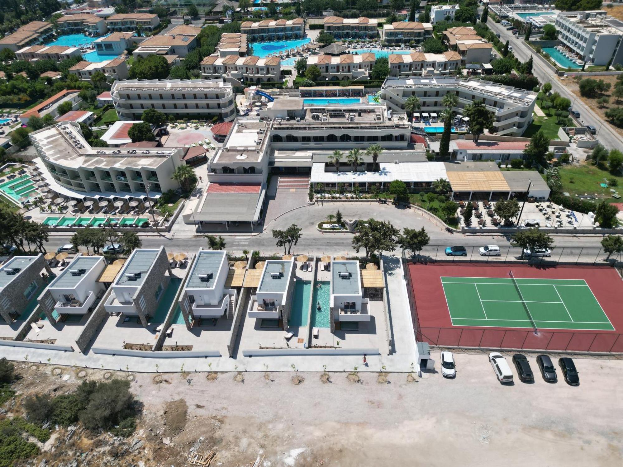 Delfinia Resort Kolymbia Dış mekan fotoğraf
