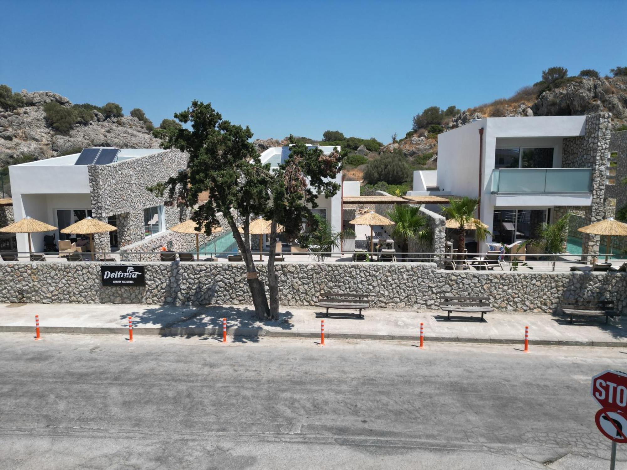 Delfinia Resort Kolymbia Dış mekan fotoğraf