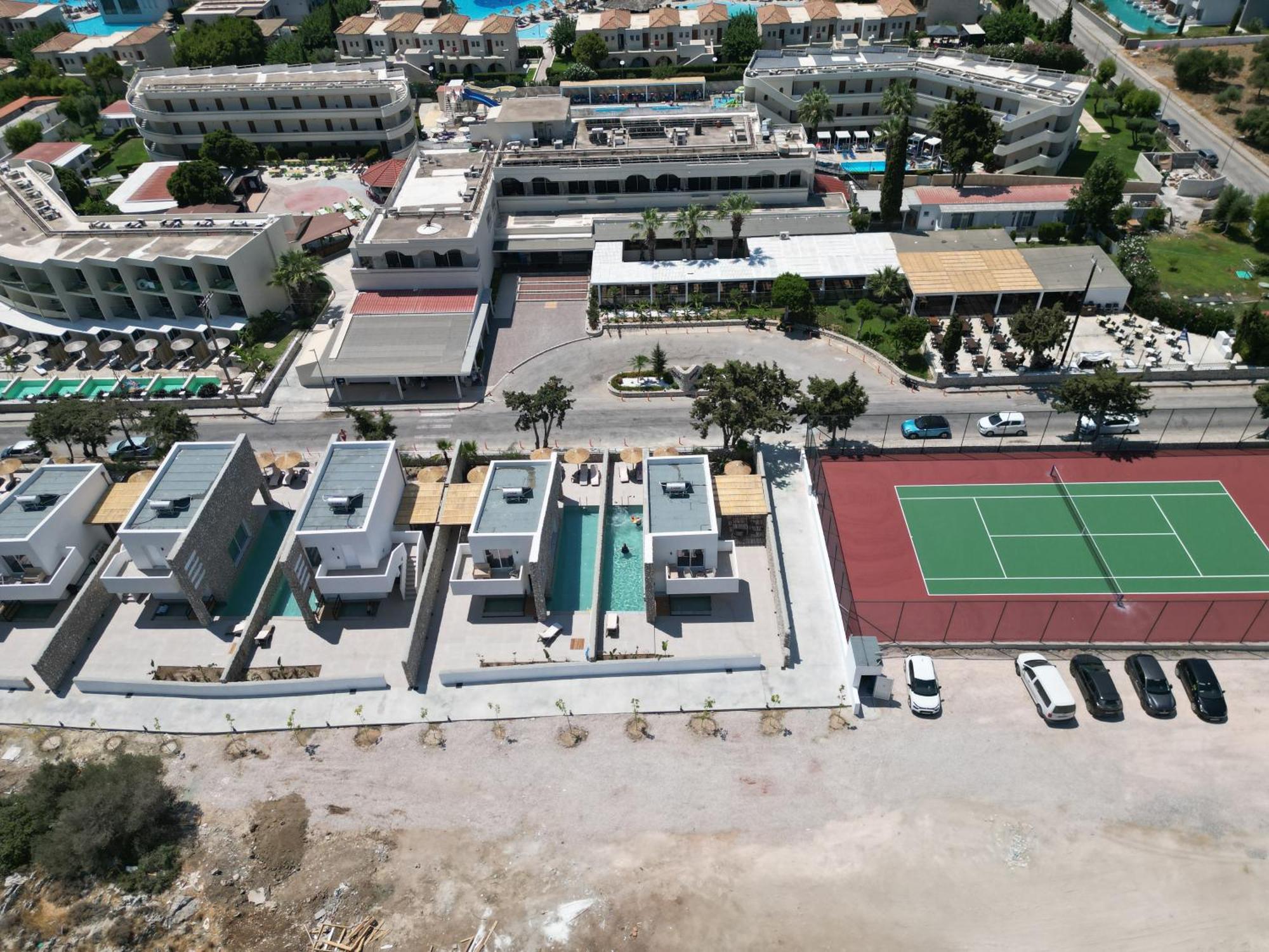 Delfinia Resort Kolymbia Dış mekan fotoğraf